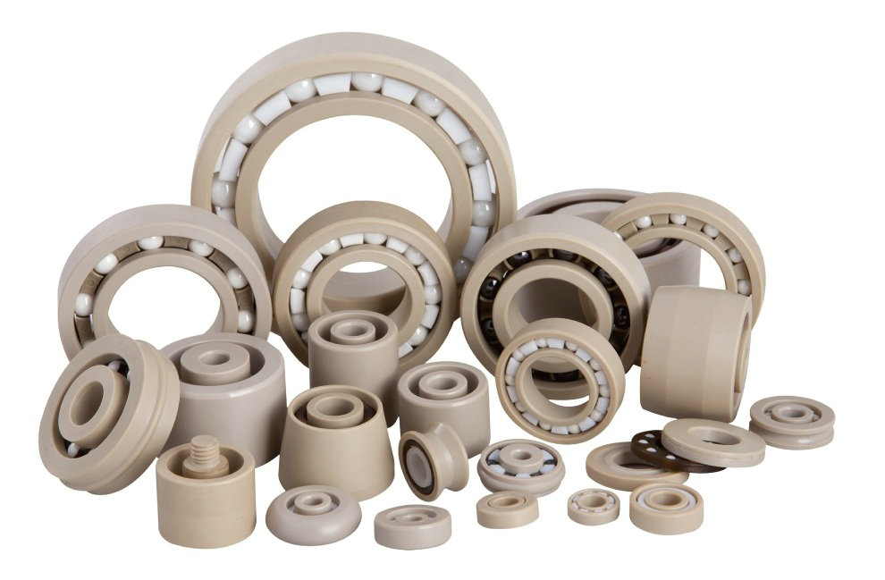 Mancais autolubrificantes de PEEK explicados
