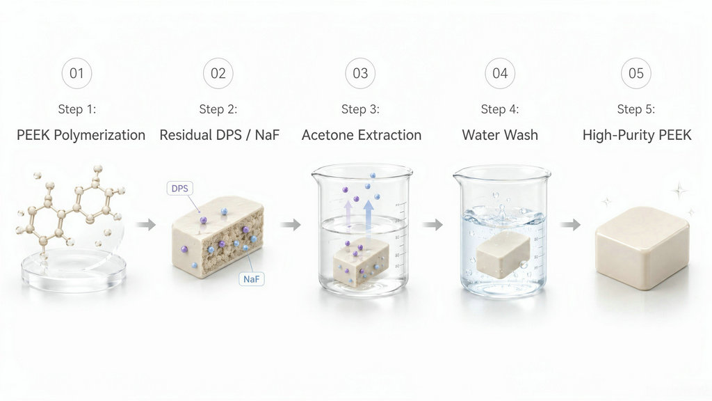 O que é verdadeiramente PEEK de alta pureza? Compreendendo o Ultra High Purity PEEK (UHP PEEK) O que é verdadeiramente PEEK de alta pureza? Compreendendo o Ultra High Purity PEEK (UHP PEEK)