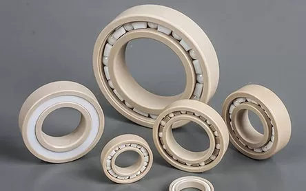 Rolamentos de PEEK: Guia técnico sobre rolamentos plásticos de alto desempenho