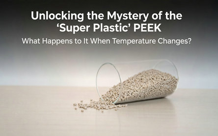 Por dentro do «superplástico» PEEK: o que realmente acontece quando a temperatura muda